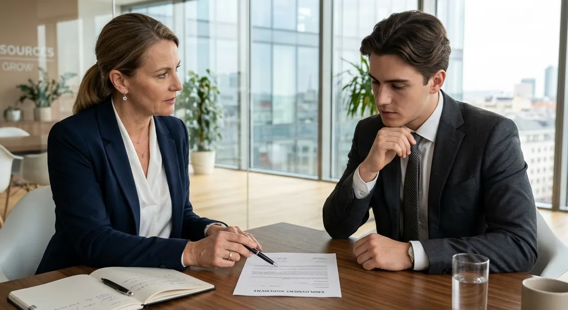 Людина перед проходженням перевірки на поліграфі