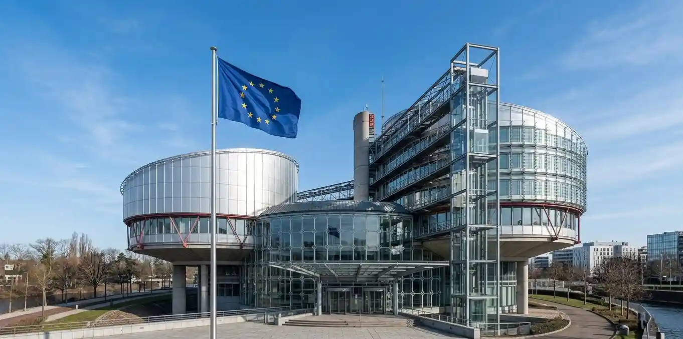 Будівля Європейського суду з прав людини в Страсбурзі — поліграф і права людини в ЄС
