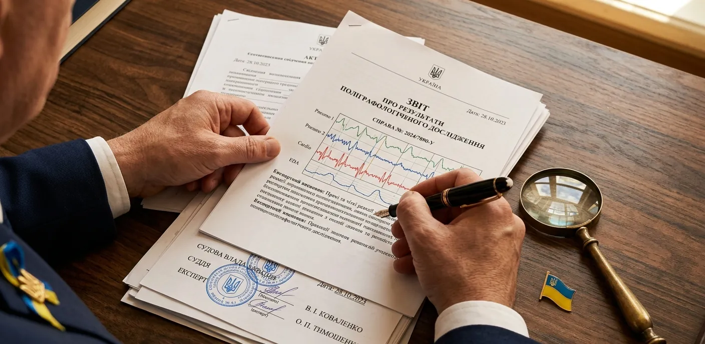 Юридические аспекты проверки на полиграфе в Харькове — экспертное заключение