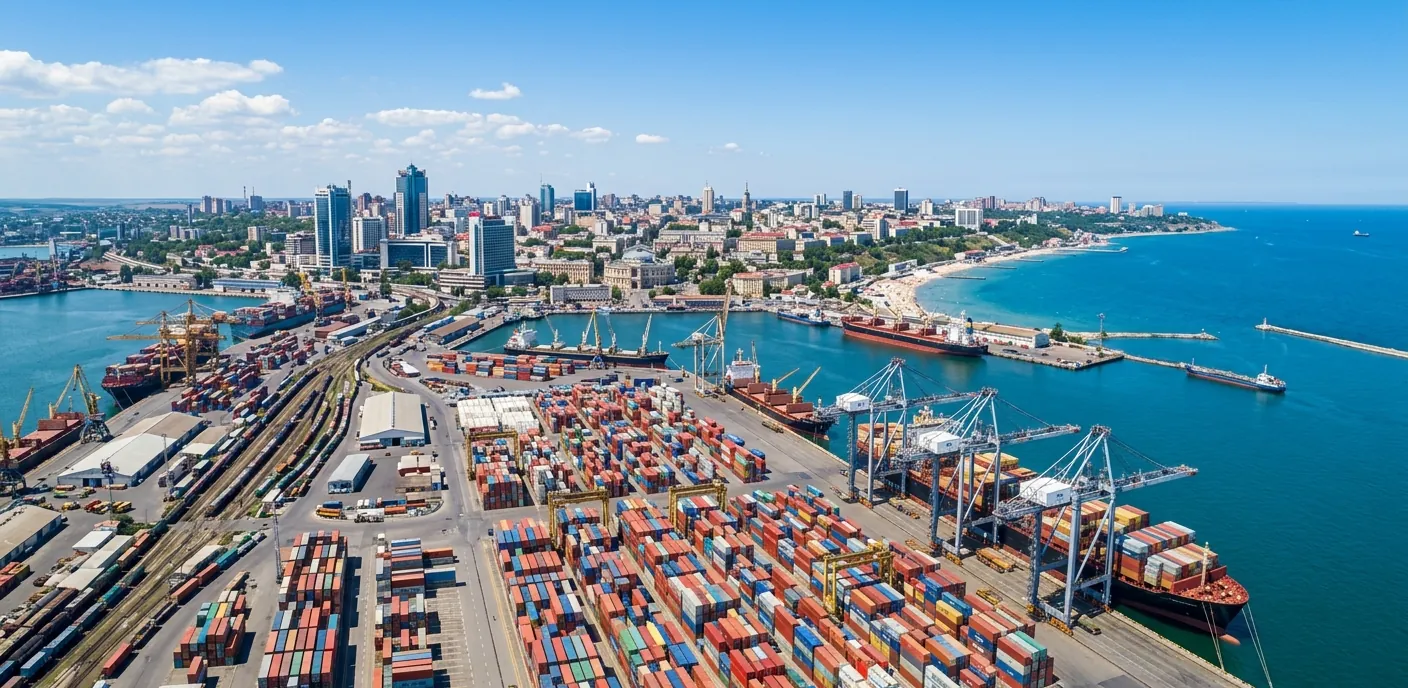 Одеський порт — ділове серце Причорномор'я